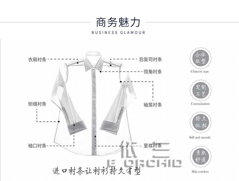 女士襯衫長袖定制 工藝展示