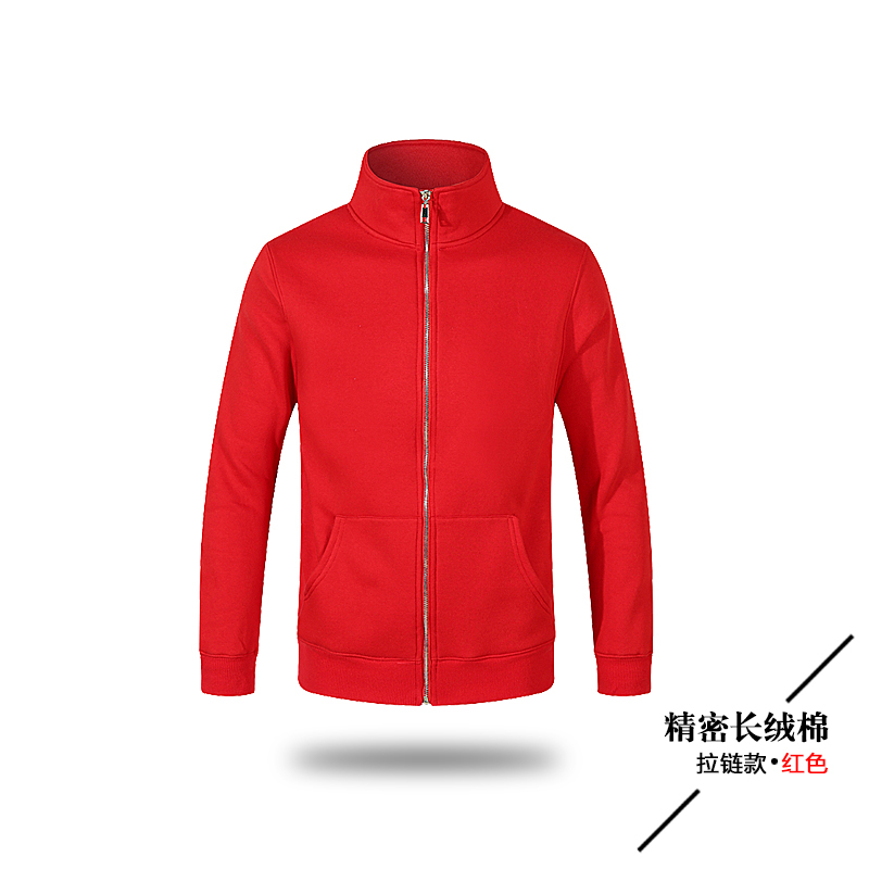 長(zhǎng)袖純棉班服衛(wèi)衣定制圖片